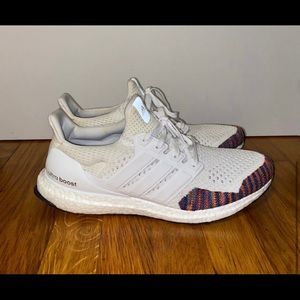 Adidas ultraboost white multicolor